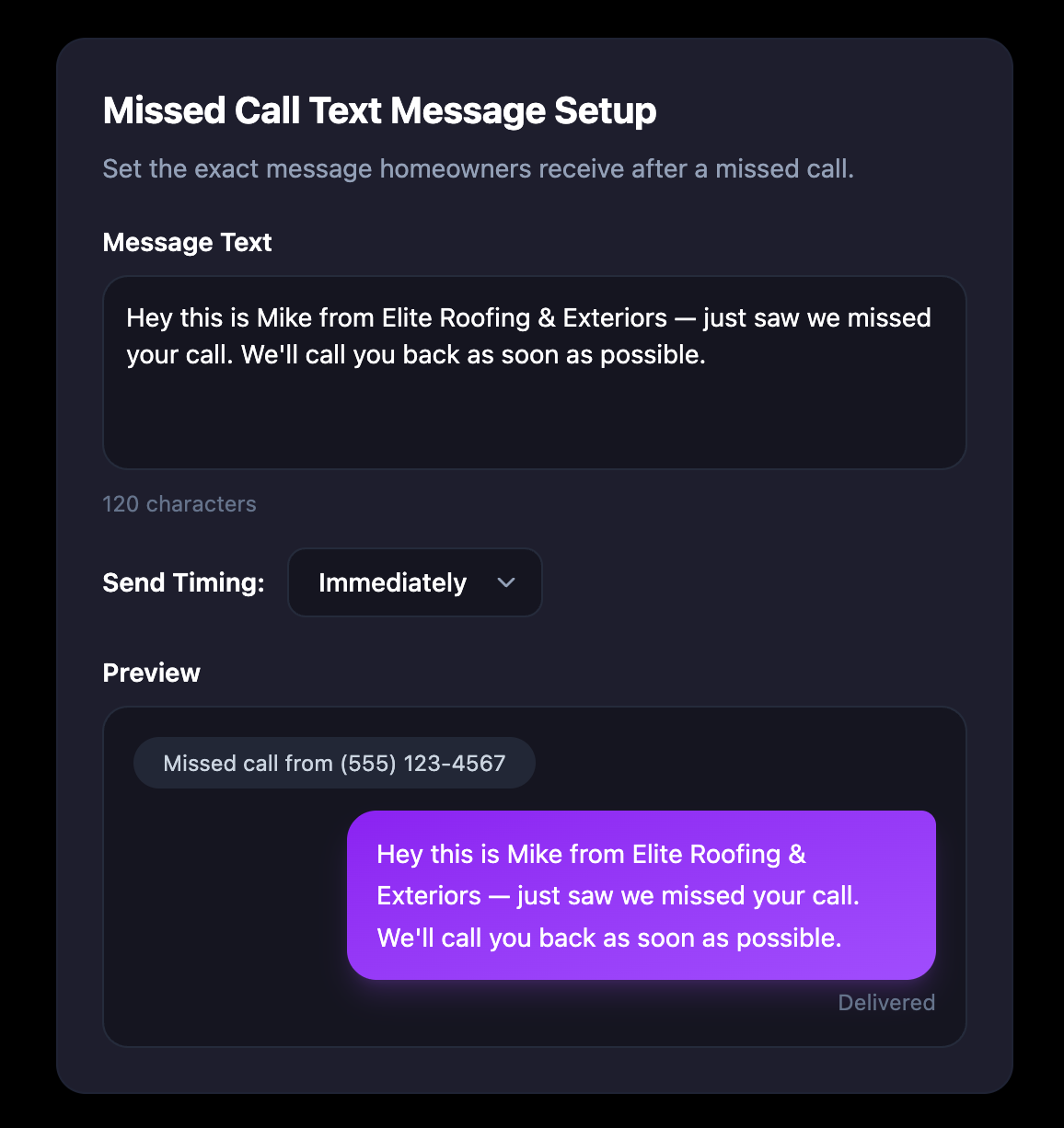 Configure Your Response